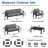 Tatisha 9 - Person Patio Conversation Set with Cushions-1344655234-1408362327