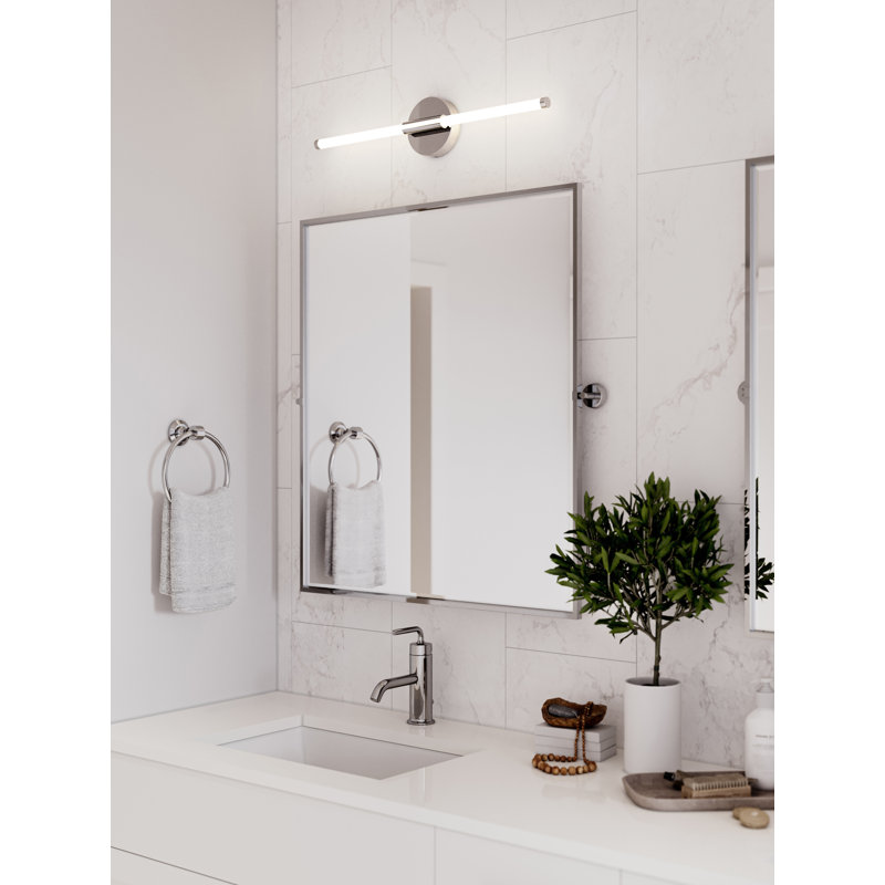 36" Polished Chrome Dimmable LED Vanity Light