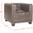 Faux Leather Club Chair-477641656