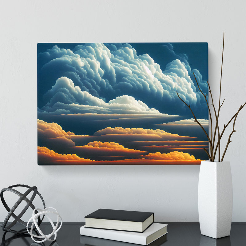 Stormy Sky Vol.5 - Wrapped Canvas, 50cm H x 76cm W x 3cm D