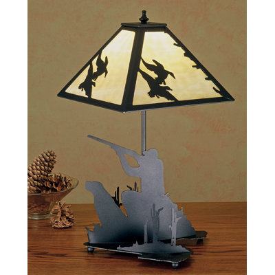Rustic Lodge Table Lamp