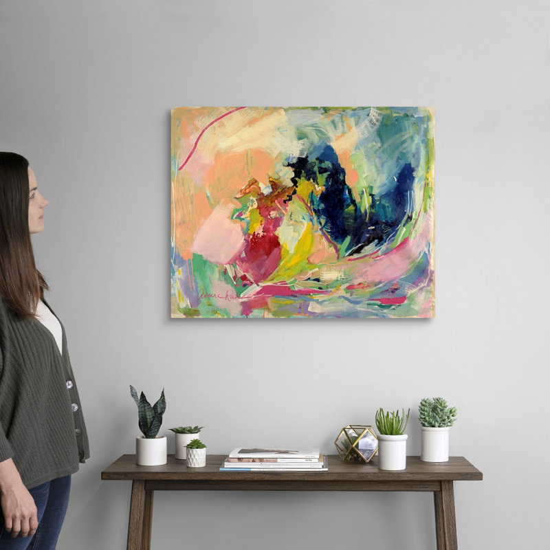 Reproduction d’art sur toile, "Coming Home" par Amira Rahim, Toile tendue, H 24 po x l 30 po x P 1,25 po