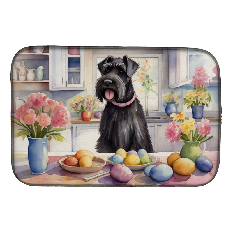 Tapis de vaisselle schnauzer