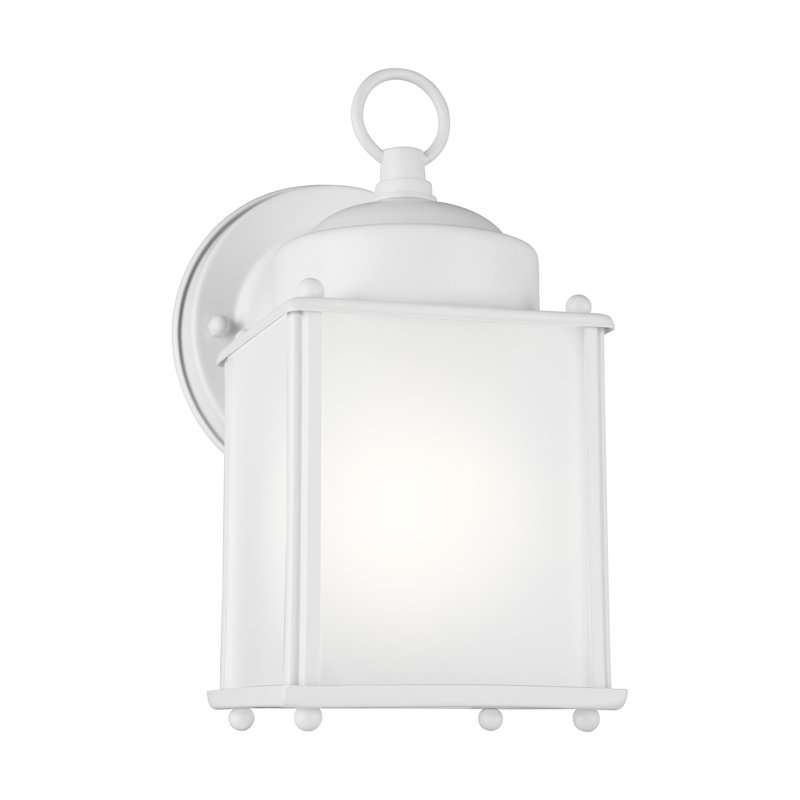 New Castle Wall Light, White, Yes