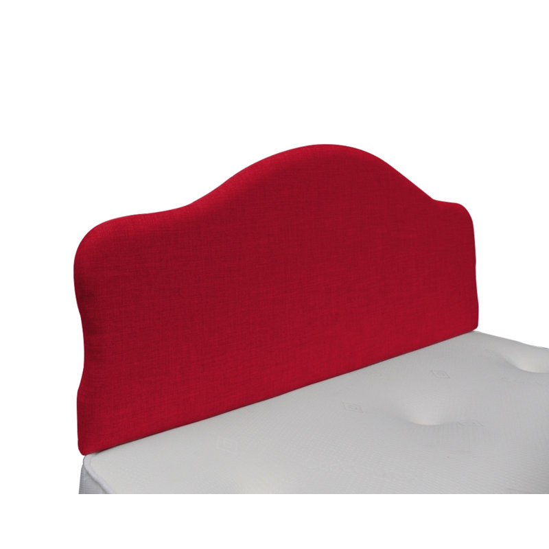 Buono Upholstered Headboard, Red, Super King (6')