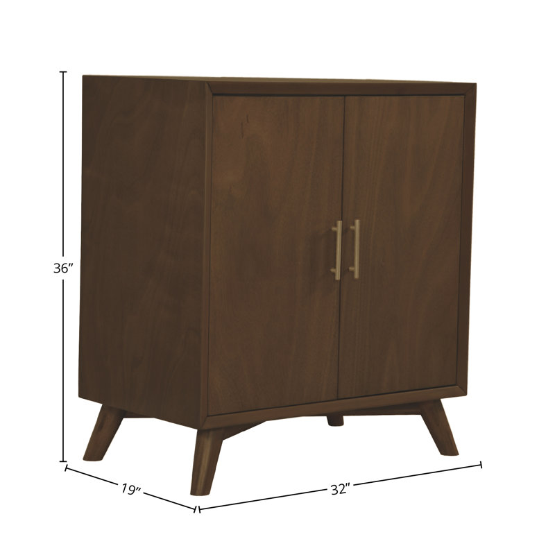 Williams Low Bar Cabinet, Walnut