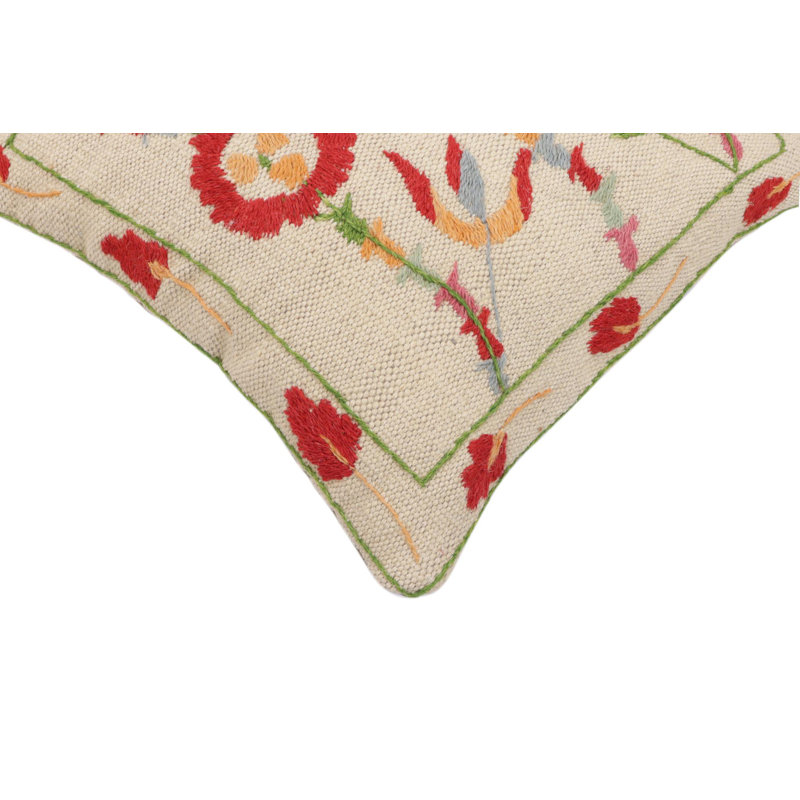 Housse et insert de coussin carré 100% laine