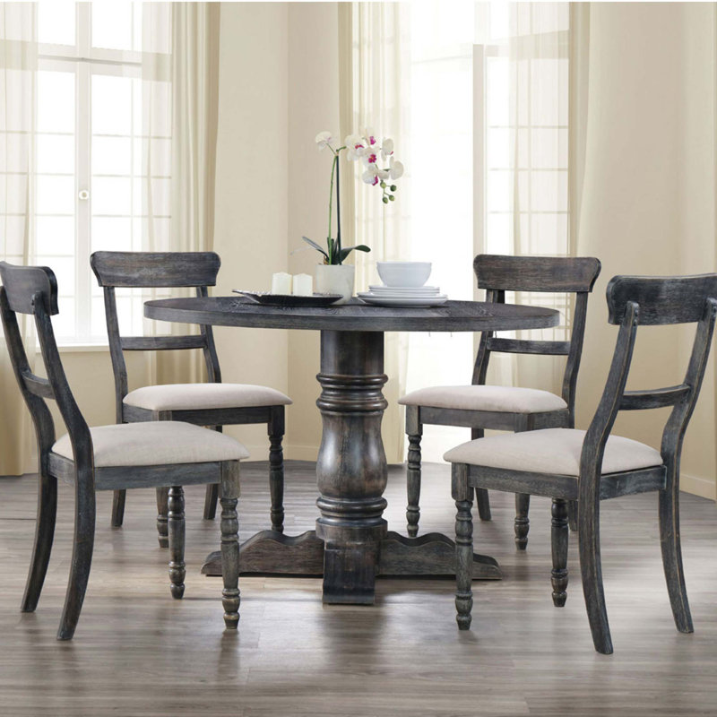 Ensemble de 2 chaises de salle à manger avec coussin de siège rembourré