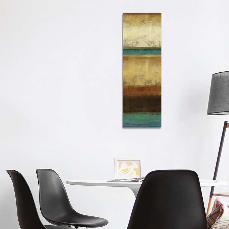 Earth by Allison Pearce - Wrapped Canvas Panoramic Painting, 121.92 cm H x 40.64 cm W x 1.91 cm D