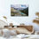 «Mountain Lake», reproduction d'art sur toile, ensemble de 1