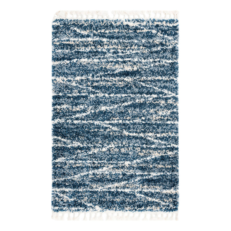 Abrahams Geometric Indoor Rug, Rectangle 4' x 6'
