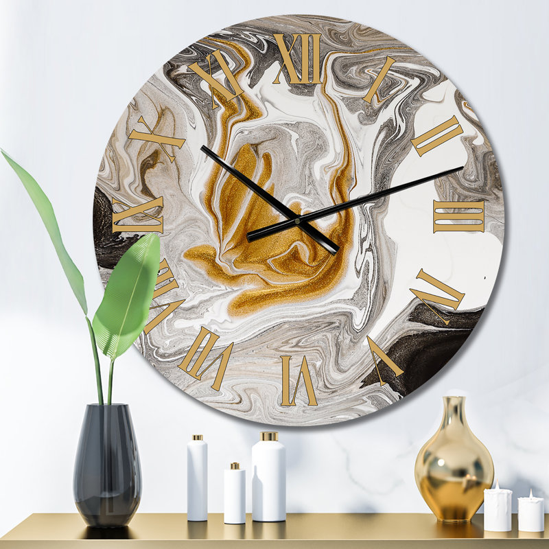 Horloge murale surdimensionnée, Moyen