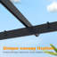 Pergola en aluminium avec auvent-87891112-86830660