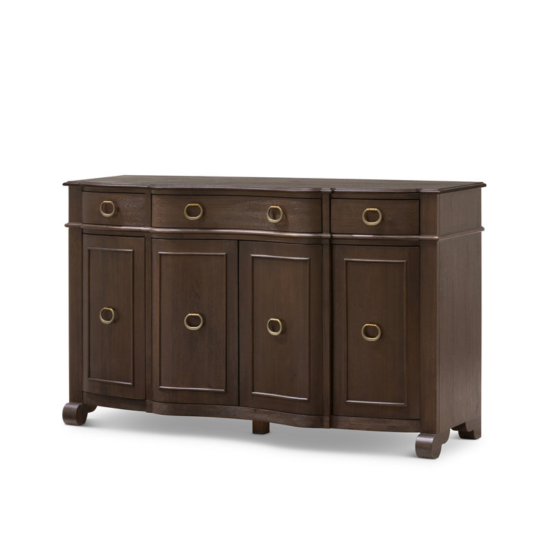 Great House Sideboard, Whitewash, Truffle