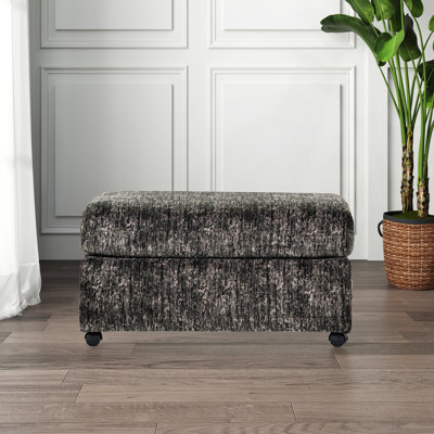 Oliwier Living Room Ottoman, Charcoal by Latitude Run