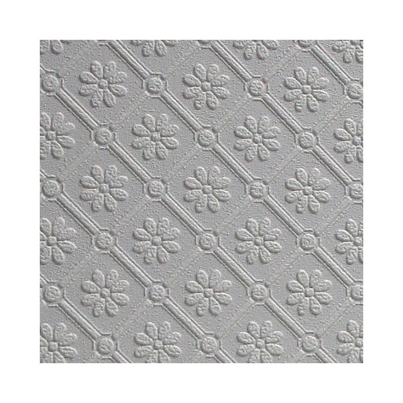 Papier peint embossé floral et botanique 33 'x 20,5 "Blume