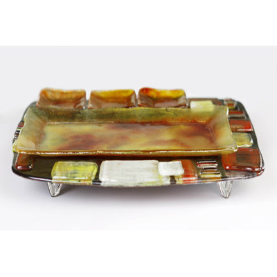 World Menagerie Wark Glass Cheese Board