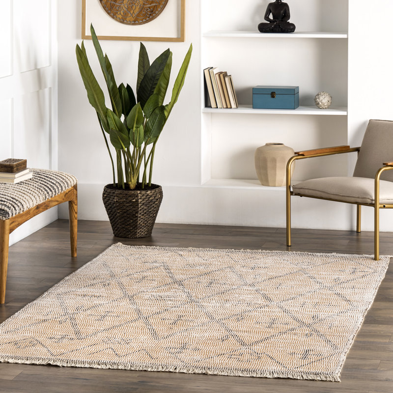 Tapis tissé à la main Chantal Tribal, Rectangle de 5 pi x 8 pi