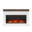 Adelaid Wide Mantel with Linear Electric Fireplace and Remote for TVs up to 65"-94663654