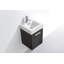 Ensemble de meuble-lavabo simple mural 16 po Royka-22012532