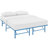 Modway Horizon Stainless Steel Bed Frame-91659906-91659928