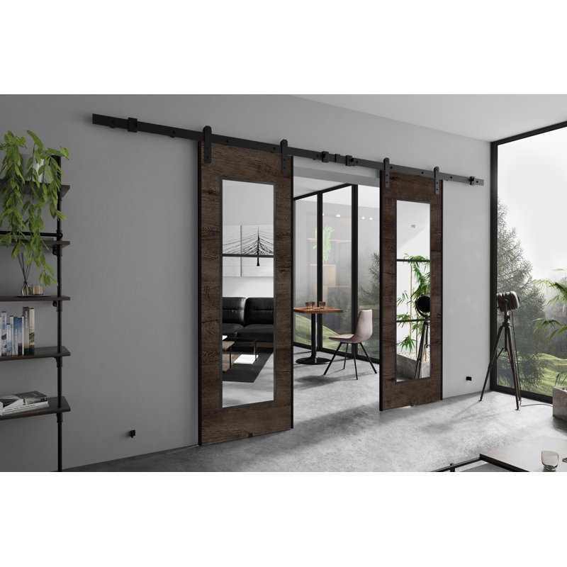 Door, Dark Brown, 152cm x 205cm