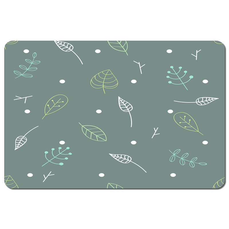 Osterhoudt Polyester-Coated Hardboard No Pattern Rectangle Placemat