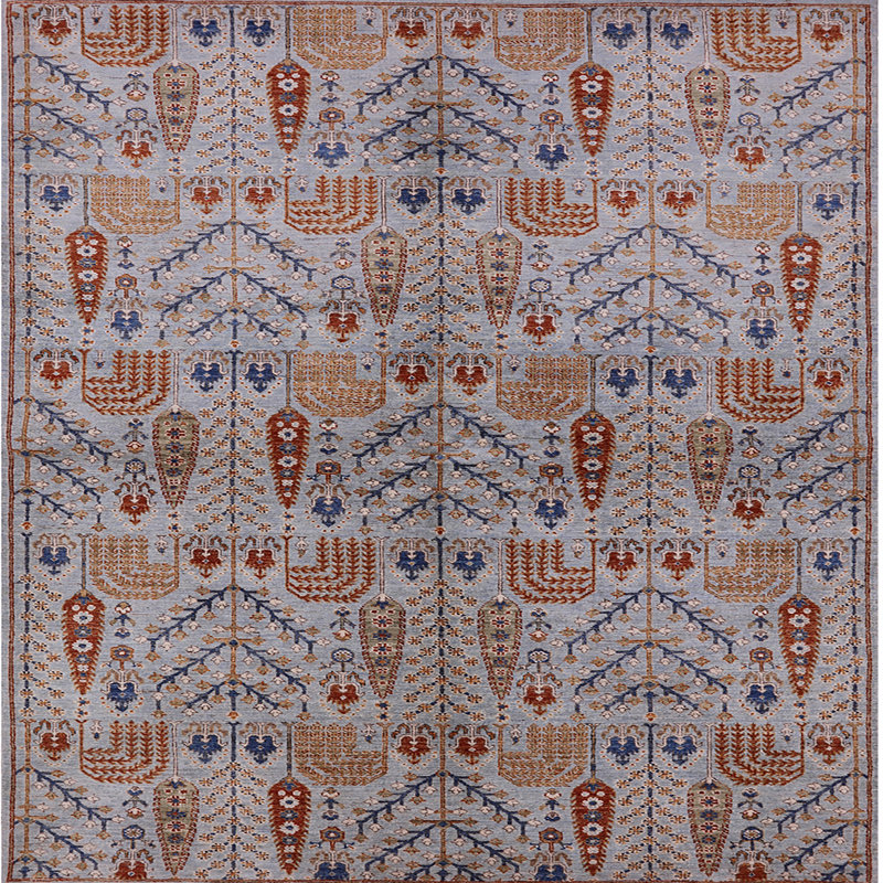 Southwestern Indoor Rug, Square 7'