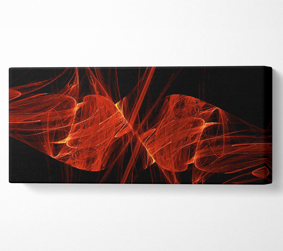 Ebern Designs Red Emergance - Wrapped Canvas Panoramic Art Prints ...