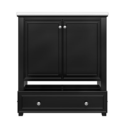 Multi-Functional Bathroom Vanity With Sink Combo