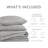 Mina Waffle Weave Textured Cozy Comforter Set-1474785869-1474785870