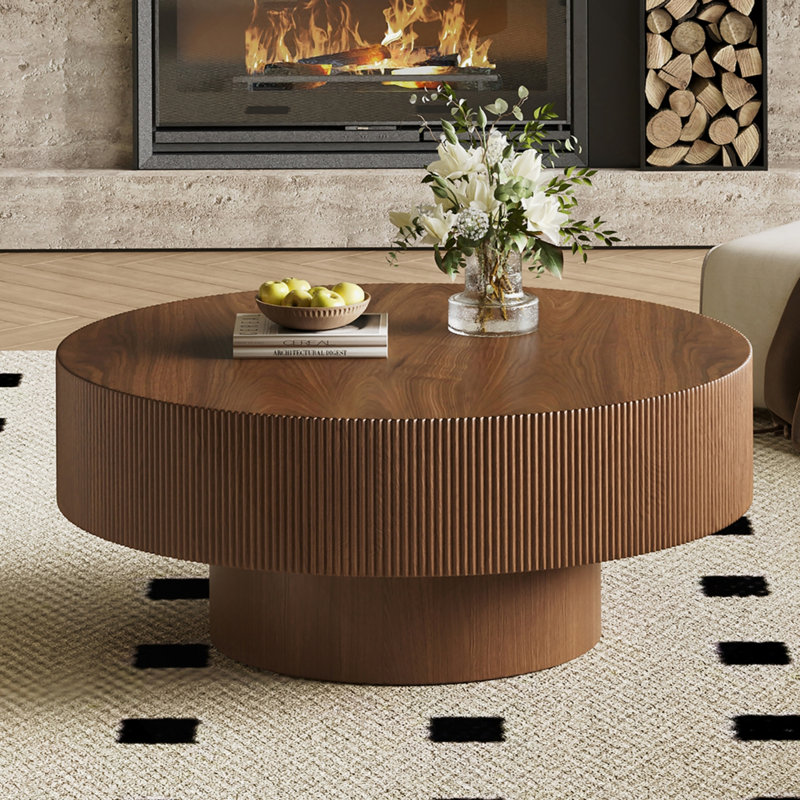 Table basse élégante Elegant Easy, Noyer