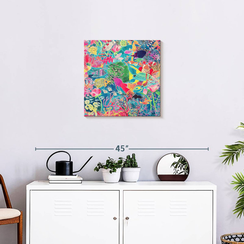 Brampt Underwater Rainbow, 20" H x 20" W