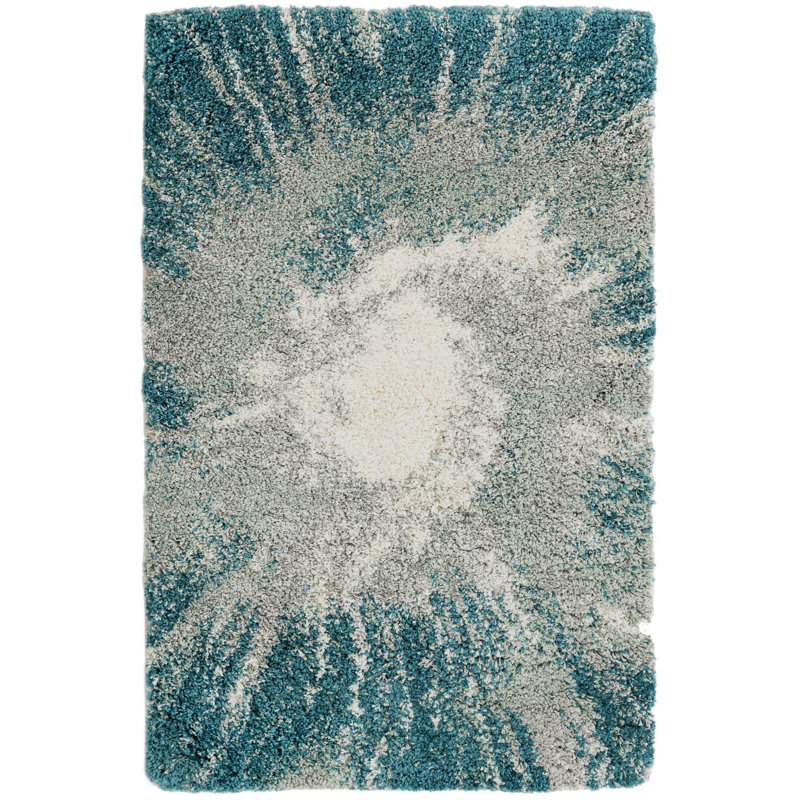  Velvet Soft Touch Shag Rug, Rectangle 3'3" x 5'3"