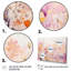 «Pink Whimsical Wildflowers I», reproduction sur toile-506691468-506691471