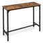 Chahna Rectangular Dining Table with Steel Base