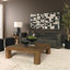 Table basse carrée en bois récupéré Hewitt