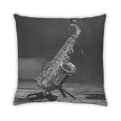 Coussin 4 pièces Music Saxophone