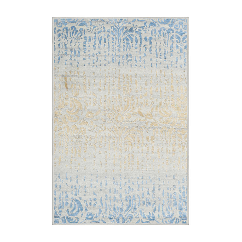 Tapis gris/brun/beige contemporain, Rectangle 2 pi x 3 pi