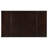 Pecoraro 52-Inch Rectangular Drop-Leaf Dining Table, Cappuccino