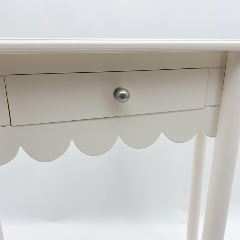 Anndrea 80cm Solid Wood Top Console Table