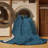 Machine Washable Solid Gray Area Rug-1804037546