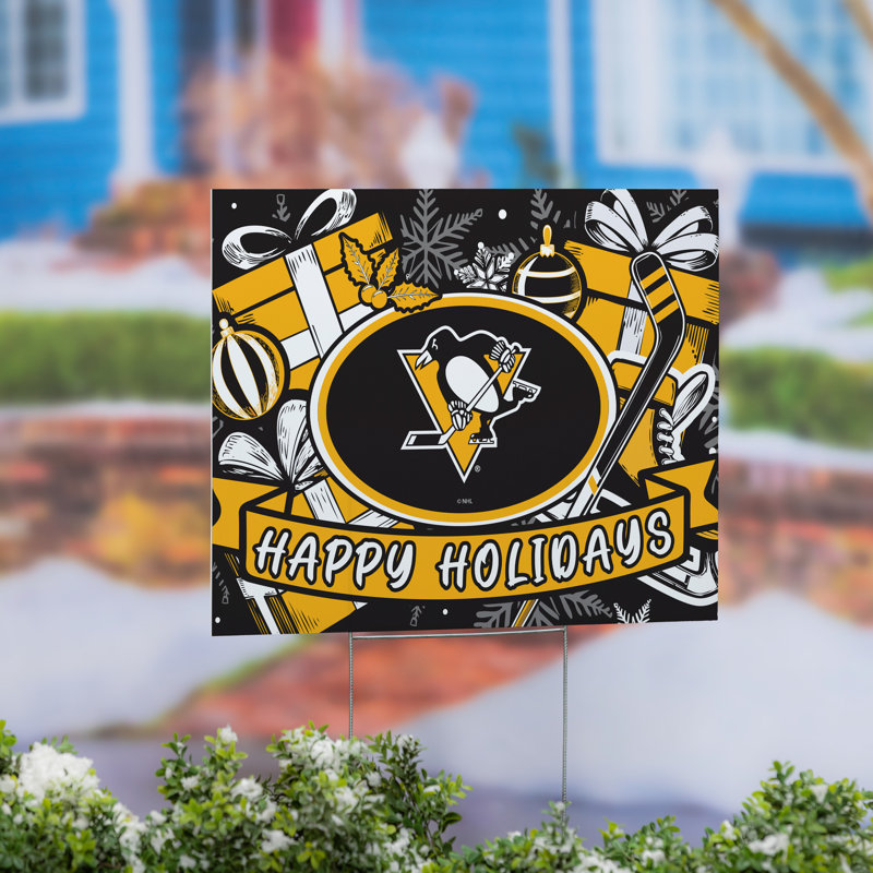 Panneau de pingouins de Pittsburgh, fête