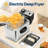 3l Stainless Steel Electric Countertop Deep Fryer