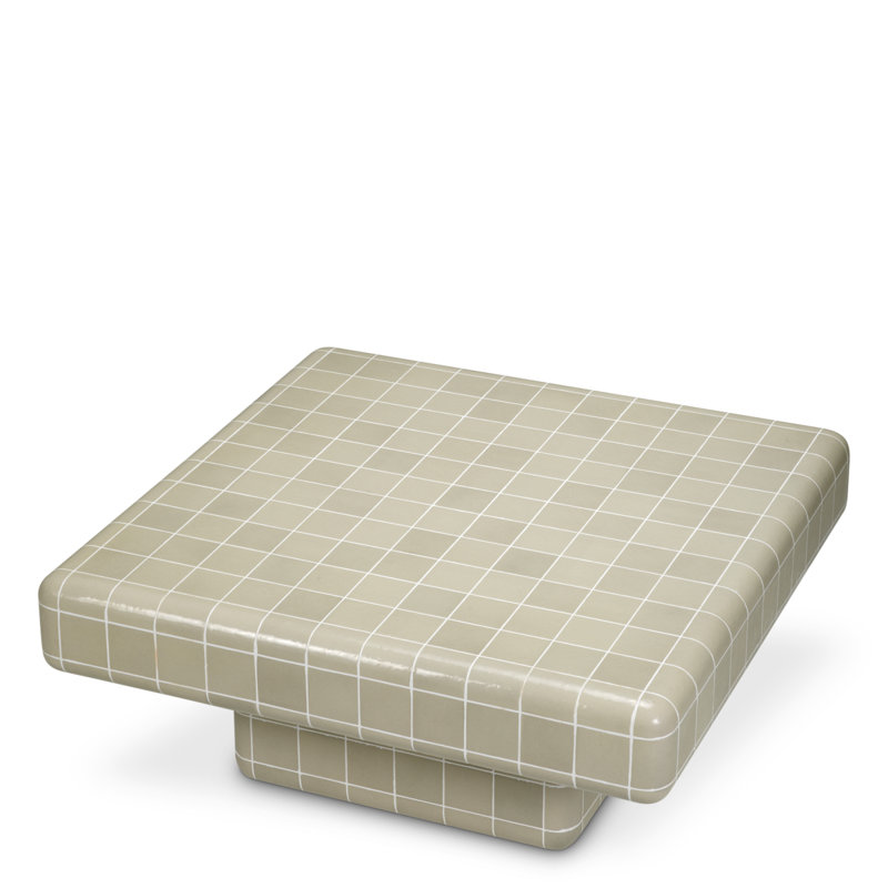 Outdoor Coffee Table Mateo Light Gray