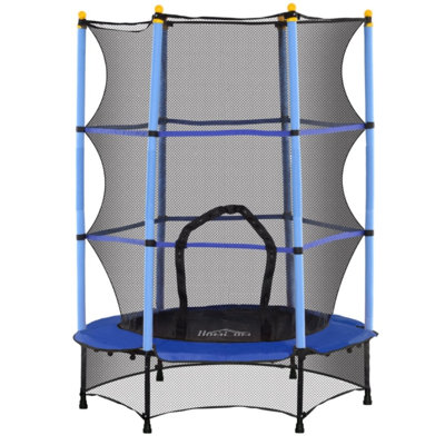 EvoNet 140cm Round with Safety Enclosure Kid / Toddler Trampoline