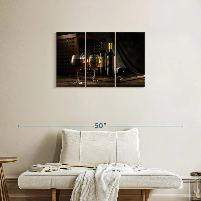 Yarlin Wine Sampling, 20" H x 33" W