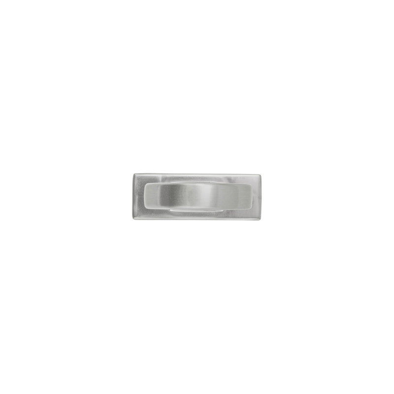 Corsa Geometric Knob, Satin Nickel