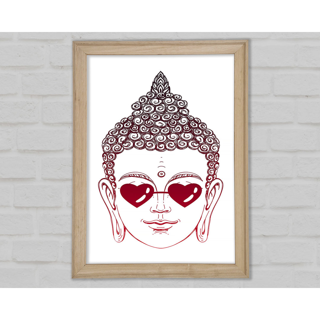 Buddha 14 Gerahmter Druck