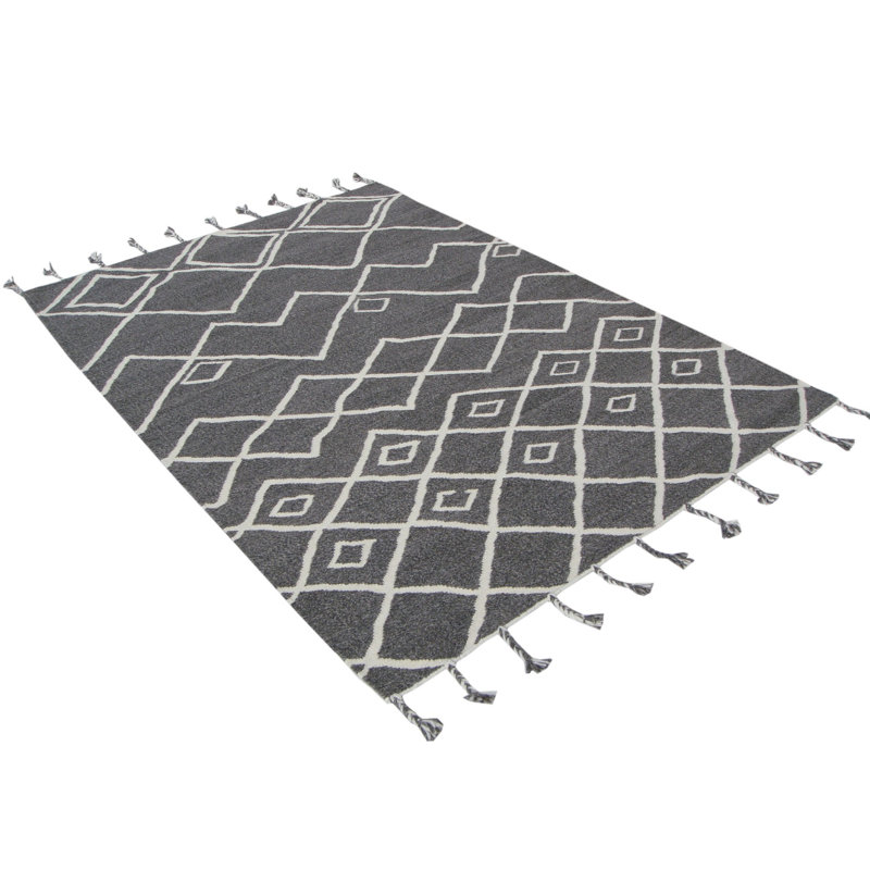 Trumbull Geometric Hand Woven Area Rug, Rectangle 200 x 290cm